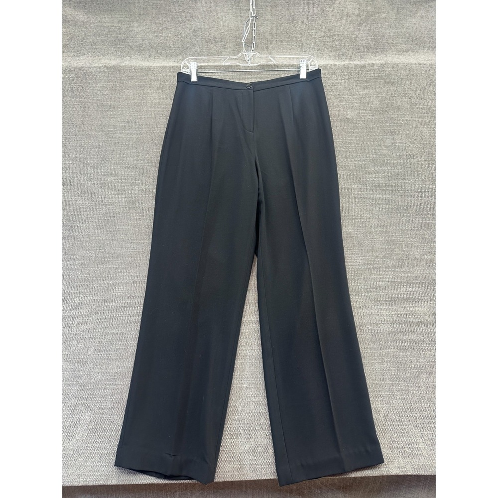 Pendleton Woolen Mills Dress Pants Womens 6 Gray Pleated Straight Leg Business